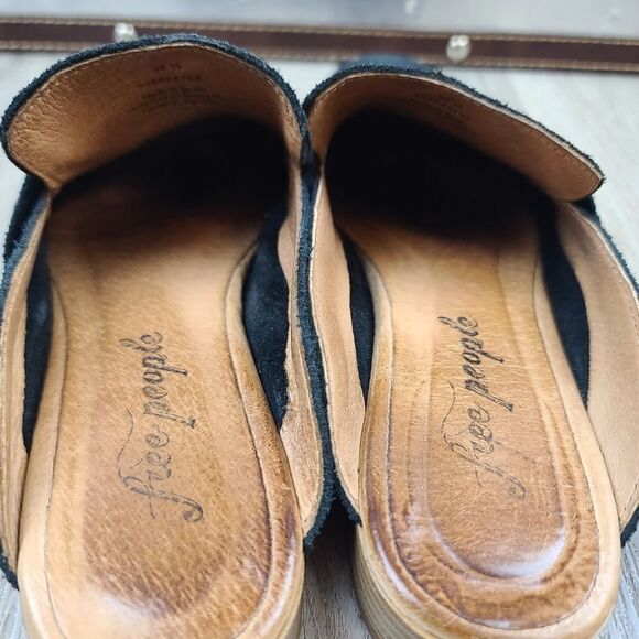 Free People At Ease Suede Snake Pattern Loafers size 6.5 - Picture 8 of 11